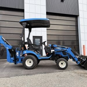 2027 LS TRACTEUR MT125 & RETROCAVEUSE LB1001